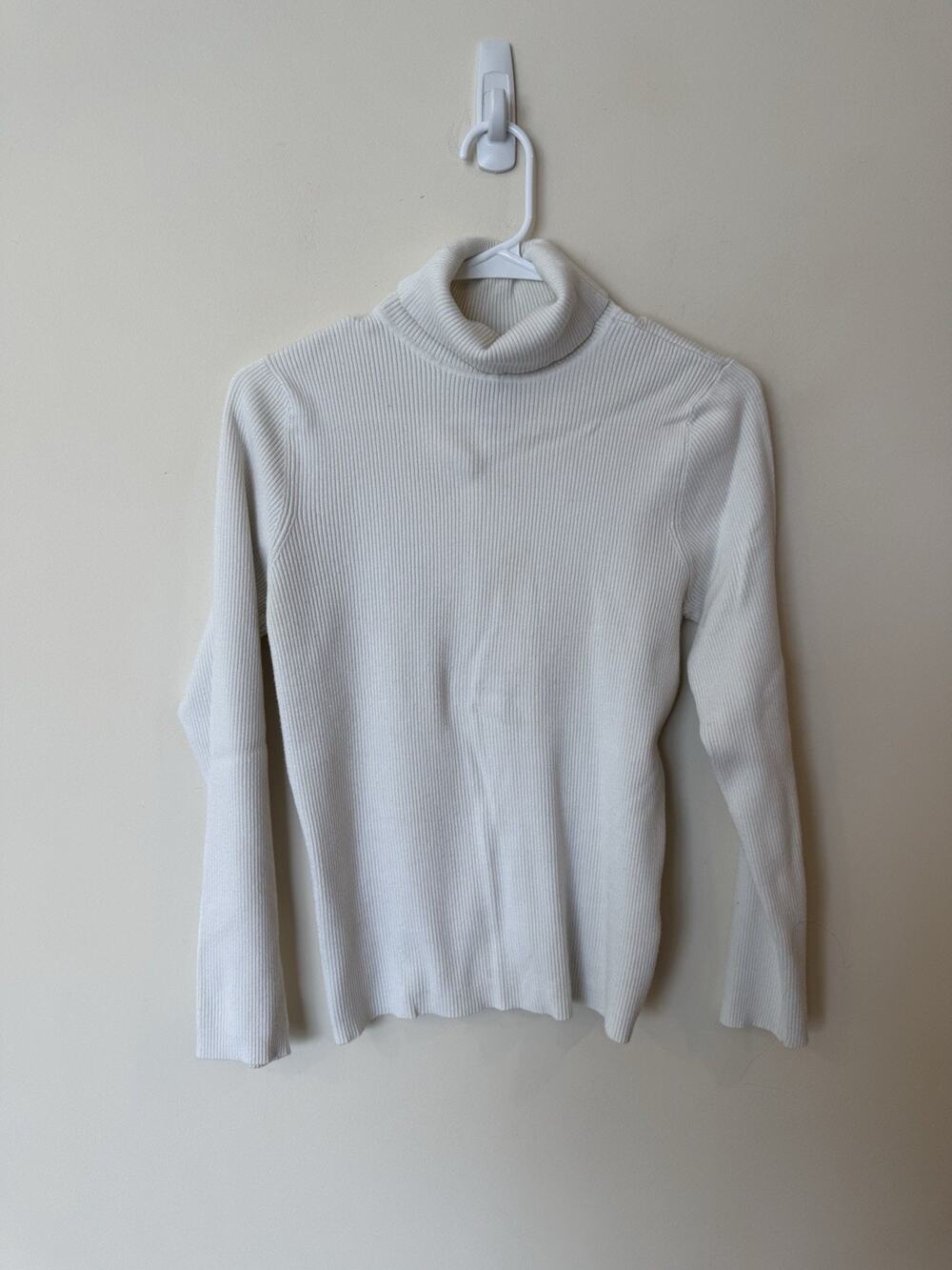 Chico's Additions Pullover Turtleneck Sweater Womens Sz Large Classic Normcore